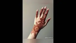 Beautiful mehndi design for girls #lifeisbutadream #fashionstyle #2025 #2025 #dressdesign 