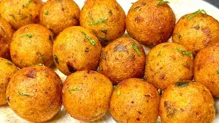 Crispy Potato Balls | Very Easy Potato Snacks | Potato Snack Ideas | Evening Snacks Recipe