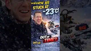 Stuck at &minus;23&deg;C&hellip; every move costs energy😱 #shorts #survival #winter #alaska #offtrail #outdoors