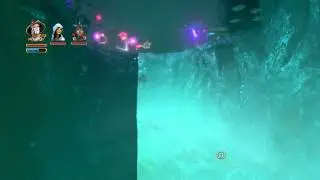 Trine 3: The Artifacts of Power (Early Access) - Water artifacting in Academy Outskirts