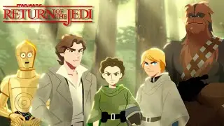 Star Wars: Return of the Jedi - ANIME EDITION - Galaxy of Adventures Supercut