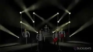 Capital Cities - Safe & Sound (3D Light Show)