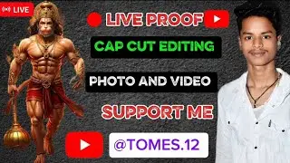 TOMES is live#trending short # viral short # cap cut editing photo se video