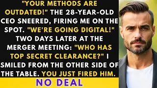 He Fired Me & Killed a $3B Merger | Corporate Revenge Exposed | Office Revenge