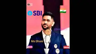 Ms dhoni brand ambassador of SBI🧐💯😎#facts #viral #msdhoni #msd #sbi #bank #msdhonistatus #reel #tik