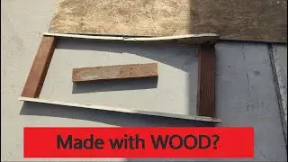 Watch an Amateur build a Wooden Mountain Bike Jump