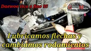 Cambiamos rodamiento de rueda o bufa delantero Daewoo tico o fino 95 FC8