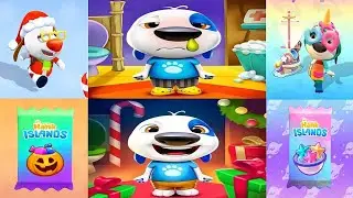 My Talking Hank: Islands - All Event Day 1 - 400++ (Android, iOS Game) #tomhappy #talkinghank 
