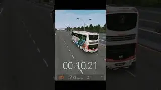 SPEED TEST TRONTON ORI #shorts #bussid #bussan