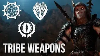 Shadow of War&trade; - All 7 Tribe Weapons (Tribe Bonuses Overview)