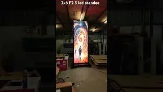 2x6 P2.5 led standee