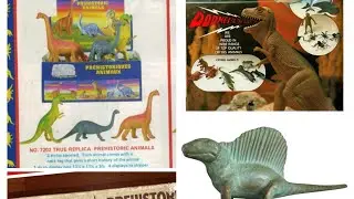 Walking with the Dinosaur Toy. Metal Dinosaurs, Marxs, Sinclair, Imperial Plastics and Dor Mei.