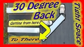 My Trucking Skills Tip# 15 - 30 degree back with guides