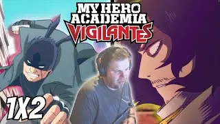 KnuckleDuster Vs Eraserhead | My Hero Academia: Vigilantes Season 1 Episode 2 REACTION