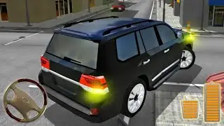 Offroad Cruiser Driving Simulator - City Toyota Jeep Parking | Best Android Gameplay