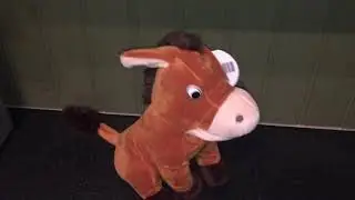 Hank The Musical Singing Mule Donkey Soft Toy