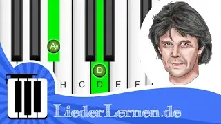 Howard Carpendale - Hello again - Klavier lernen - Musiknoten - Akkorde
