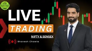 LIVE Intraday Trading | Nifty & Sensex Live Market Analysis | Buy Sell Levels Today