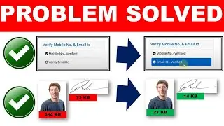 Solution for Email Verification and Image Size , Format Change | UGC NET JUNE 2023 | FORM FILLUP