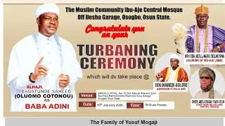 Dr Babatunde Saheed Oluomo Cotonou di Baba Adeen Onibuaje