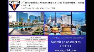 Webinar #6: CPT for Deep Foundation Design with examples in CPeT-IT by Dr. Robertson May 2, 2013