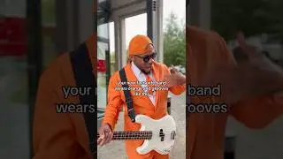 Two things about our band 1) we wear orange 🍊 2) we play funk rock #rockband #funkrock #rockmusic