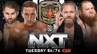 Tyler Breeze VS Chris Masters VS Tyler Bate VS Otis - UK Champ (NXT WWE 2K24)