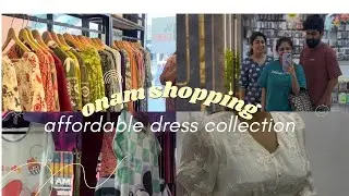 Onam shopping||affordable dress collection🛍️AnaswaraArjun #youtube #malayalamvlog