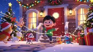 Home For Christmas | Popular Nursery Rhyme For Kids | Sing Along With Kids