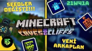 MINECRAFTIN YENİ SEED SİSTEMİ Minecraft 1.18 21w41a