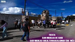 San Nicolas De Bari fiesta en san Nicolás Solís 2025