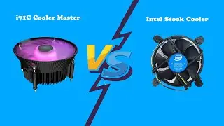 Intel stock cooler Vs i71C Cooler Master temperature test - Part 03