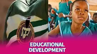 Corps member provides support materials to students