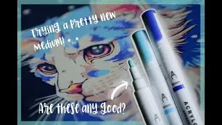 Testing the acrylograph paint pens, are they any good?