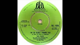 The O'Jay's  - I'm So Glad I Found You  - UK Bell Records Demo released 68