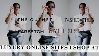 The Best Luxury Online Shopping Sites For Tall Women
