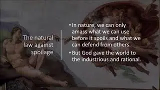 Classical Liberalism: Locke on the State of War, Slavery, and Property (3)