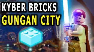 How to get the KYBER BRICKS in the GUNGAN CITY - Lego Star Wars - The Skywalker Saga