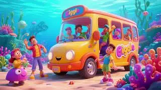 The Giggle Bubble Bus and the Coral Crew | Nursery Rhymes & Kids Songs