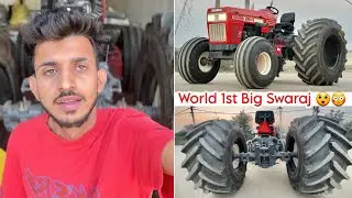 1st Swaraj in the World Which has 600/70R30 Tyre || दुनिया का सबसे बड़े टायरौ वाला Swaraj
