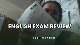 English exam 📈Christmas exam|12thgrader|malayalam|angelicaura#examreview#futuredoctor#failed#tough