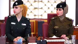 ❤️🇮🇶💪 شاهد هيبة ضباط العنصر النسوي امام رئيس الوزراء في #يوم_المرأة_العالمي