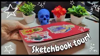Sketchbook tour 3! November 2024 to February 2025