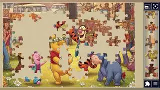 Winnie the pooh & Friends at the 70s Music Festival🐻🎸🕺✨️🪄jigsaw puzzles🧩🧩//jigsaw puzzles journey🧩//