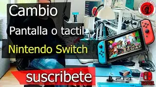 Como cambiar la pantalla de la Nintendo Switch