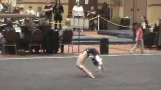 Savanna Serrott level 7 floor routine WOGA
