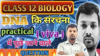 12th Biology Viva Questions | डीएनए | Structure of DNA viva questions 2026