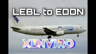 Barcelona to N&uuml;rnberg | xEnviro 1.16 | 737-300 ASL Cargo