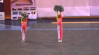 MS Praha 2015 Kadetky Pom-Pom duo 8.místo mimiKALA MKS Havířov