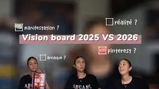 VISION BOARD 2025 VS 2026 ✨️ | SCHADYSCHADE 
